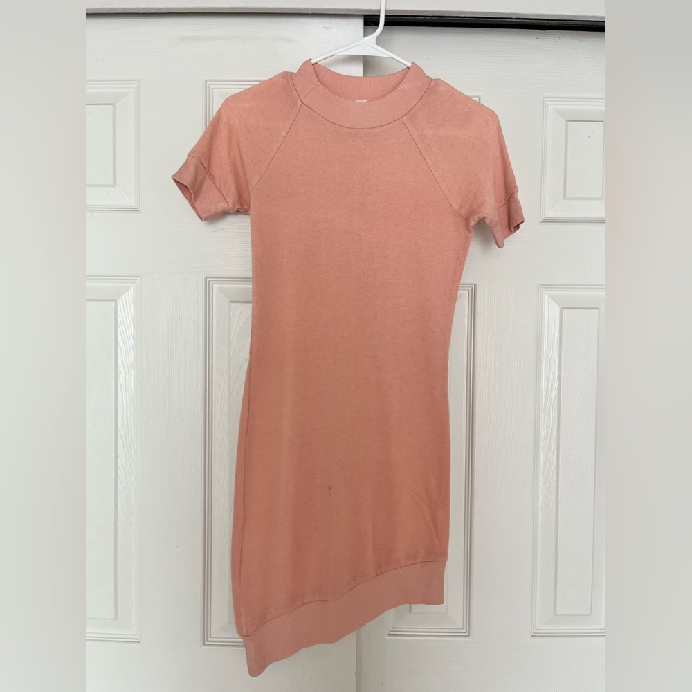 BCBG Pink Mini Bodycon Dress